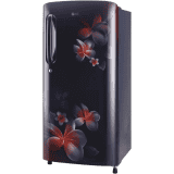 LG 190 L Direct Cool Single Door 3 Star Refrigerator GL-B201ABPD | Blue Plumeria