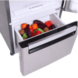 Whirlpool Protton Roy Frost Free Triple Door Refrigerator | 215 L | Alpha Steel | FP 263D