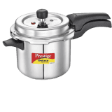 Prestige Deluxe Alpha Svachh Induction Bottom Pressure Cooker | 3.5 L | Stainless Steel