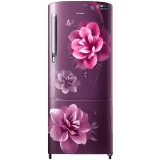 SAMSUNG 192 L Direct Cool Single Door 3 Star Refrigerator | RR20A172YCR/HL | Camellia Purple