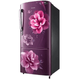 SAMSUNG 192 L Direct Cool Single Door 3 Star Refrigerator | RR20A172YCR/HL | Camellia Purple