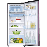 SAMSUNG 192 L Direct Cool Single Door 3 Star Refrigerator | RR20A172YCR/HL | Camellia Purple