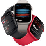 Apple Watch Series 8 | GPS | Cellular | Touchscreen | Red Strap | MNKA3HN/A