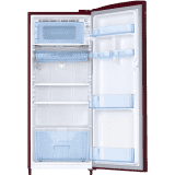 Samsung Direct Cool Single Door Refrigerator | 183 L | 3Star | Digital Inverter | Midnight Blossom Red | RR20D1723RZ/HL