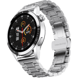 Fire-Boltt Ultimate Stainless Steel Luxury Smartwatch | Bluetooth Calling | Silver Metal | BSW158