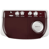 LG  Semi Automatic Top Load Washing Machine | 7.5 kg | Maroon | P7510RRAZ
