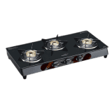 V-Guard VGM 3C Stainless Steel Manual Gas Stove | 3 Burners