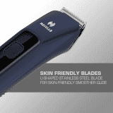 HAVELLS Beard Trimmer | 45 min Runtime | 7 Length Settings | Black Blue | BT5112c