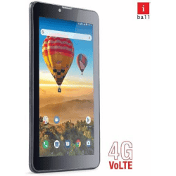 iBall Cleo S9 | 2 GB RAM 16 GB ROM 17.78 cm (7 inch) with 4G Tablet | Graphite Black