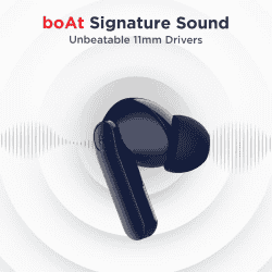 boAt Airdopes 138 Pro TWS Earbuds | IPX5 Water Resistant |  ASAP Charge | Royal Blue