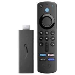 Fire TV Stick 3rd Gen with Alexa Voice Remote | includes TV controls | Stream HD Quality Video with Dolby Atoms Audio
