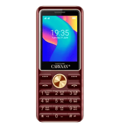 SAREGAMA Carvaan CM281 Mobile M21 | Malayalam | Metallic red