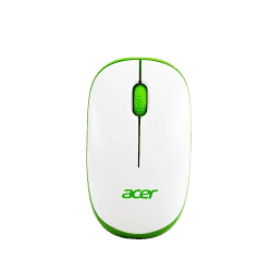 Acer Wireless Mouse | White and Green