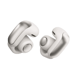 Bose Ultra Open Earbuds | Bluetooth Headset | OpenAudio Technology | White Smoke