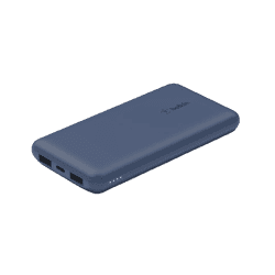 Belkin PD 3.0 Slim Fast Charging Power Bank | 10000 mAh | 15W | Blue | BPB011BT