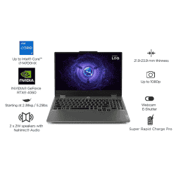 Lenovo LOQ Gaming laptop | Intel i5 | 13th Gen | 24GB | 512GB SSD | Nvidia RTX 4050 6GB | Luna Grey | 83DV00L9IN