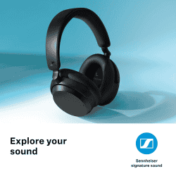 Sennheiser Accentum Headphones | Hybrid ANC | Black | ACAEBT
