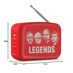 Saregama Carvaan Mini 2.0 Tamil | Music Player with Bluetooth | Sunset Red