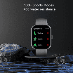 boAt Ultima Call Max Smart Watch | Big HD Display | Cool Grey