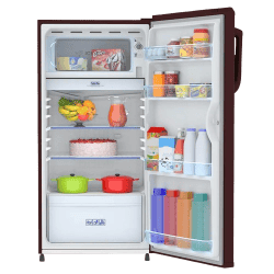 Candy Single Door Direct Cool Refrigerator |  165 litres |1 Star | Red Mono | CSD1751RM