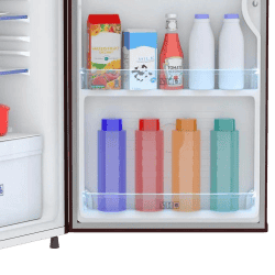 Candy Single Door Direct Cool Refrigerator |  165 litres |1 Star | Red Mono | CSD1751RM
