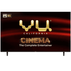 Vu Cinema Smart WebOS TV |  139 cm (55 Inch) | Ultra HD | 4K LED