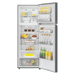 Haier Frost Free Double Door Convertible Refrigerator | 328 L | 2 Star | Inox Steel | HRF-3782BIS-P