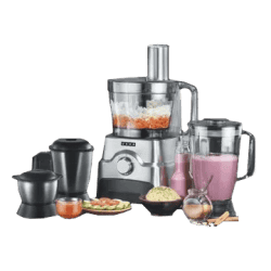 USHA Food Processor | 1000 Watt | FP 3811 | Black & Silver
