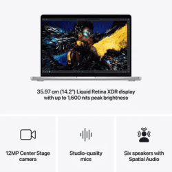 Apple MacBook Pro | M4 | 16 GB | 1 TB SSD | Silver | MW2X3HN/A