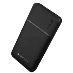 ZEBRONICS  Power Bank | 10000 MAH | Black | MB10000S9