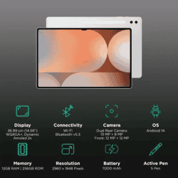 Samsung Galaxy Tab S10 Ultra | 12 GB | 256 GB | Platinum Silver | X920