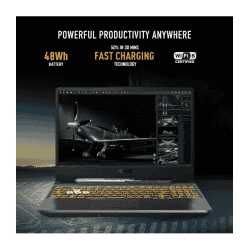 ASUS TUF Gaming Laptop A15 |  AMD Ryzen 5  Core 7535HS | 16 GB | 512 GB SSD | 15.6 Inch | Graphite Black | FA506NC-HN083W