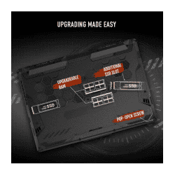 ASUS TUF Gaming Laptop A15 |  AMD Ryzen 5  Core 7535HS | 16 GB | 512 GB SSD | 15.6 Inch | Graphite Black | FA506NC-HN083W