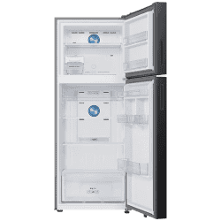 Samsung BESPOKE AI Double Door Refrigerator | 419 L | Luxe Black | RT45DG6A4DBXHL
