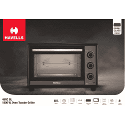 Havells Oven Toaster Grill | 48RC BL | 48 L | Black | GHCOTCTK180