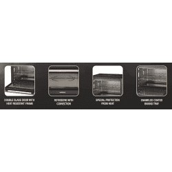 Havells Oven Toaster Grill | 48RC BL | 48 L | Black | GHCOTCTK180