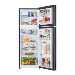 Whirlpool Frost Free Double Door Refrigerator | 265 L | 2 Star | Crystal Black | NEOFRESH GD PRM 278
