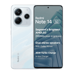 Redmi Note 14 5G | 6 GB | 128GB | Mystique White