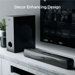 boAt Aavante Bluetooth Soundbar | 50 W | Master Remote Control | Premium Black | A1040
