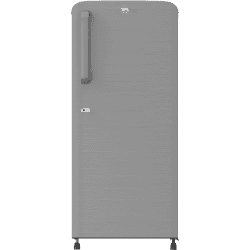 BPL Direct Cool Single Door Refrigerator | 187 L |  2 Star | Steel Grey | BRD F210EBPSGS