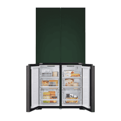 LG French Door Smart Wifi Enabled Refrigerator | 614 L | 3 Star | Frost Free | Green Sliver | GR-B24FQSJB AGEQEBN SBS