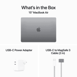 Apple MacBook Air M3 | 16 GB | 256 GB SSD | Space Grey | MC9D4HN/A