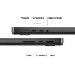 Apple MacBook M4 Pro | 24 GB | 512 GB | Space Black | MX2H3HN/A