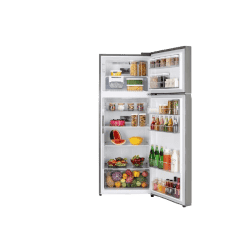 LG Double Door Refrigerator | 466 L | 1 Star | Smart Inverter Compressor | Shiny Steel | GL T492NPZR DPZZEBN