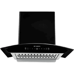 Faber SUNNY IN HC SC FL LG 60 Auto Clean Wall Mounted Chimney | 60 cm | Black | IN HC SC FL LG 60