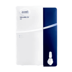 Pureit Marvella UV Water Purifier | 4L | White & Black