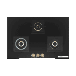 BOSCH Tempered glass Automatic Hob | 3 Burners | Black | PND7B6G20I