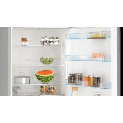 Bosch Frost Free Double Door Refrigerator | 508 L | Black Grey | KGN56CX41I