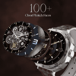 boAt Enigma Z20 Amoled Smartwatch with Bluetooth Calling | Brown Leather