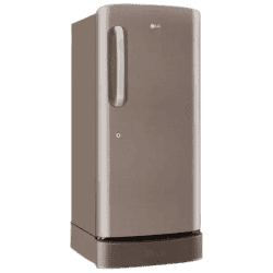 LG Direct Cool Single Door Refrigerator | Stabilizer Free Operation | 210 L | 3 Star | Fawn Steel | GL D231AFSD